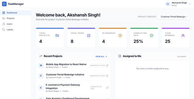 Project Management System
